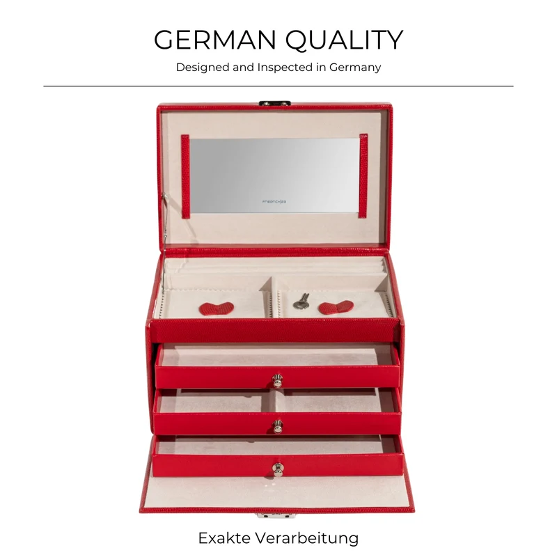 JOLIE Schmuckkästchen in Echsen-Optik