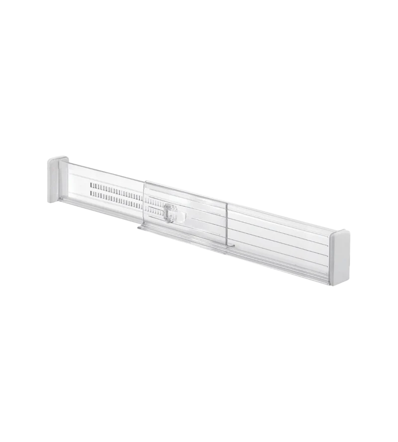 Schubladenteiler LINUS - Set 2 Stk. - Tief 34.5-52.5x3.2x6.5cm