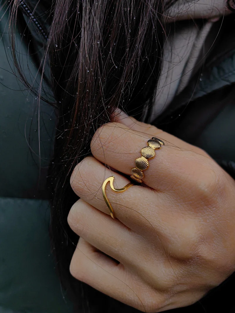 Muschel Ring