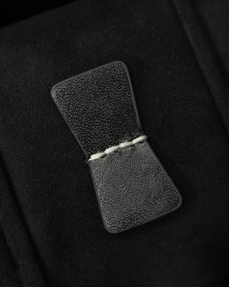 LONDON Uhrenbox für 5 Uhren aus Leder mit Glasdeckel