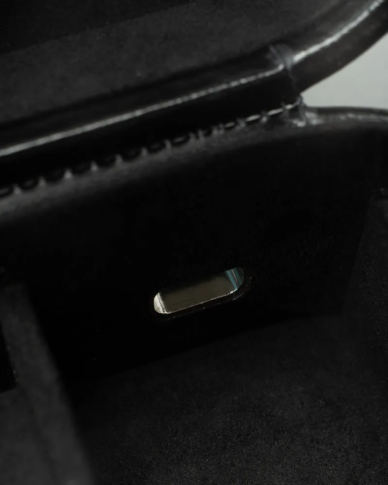 LONDON Uhrenbox für 5 Uhren aus Leder mit Glasdeckel