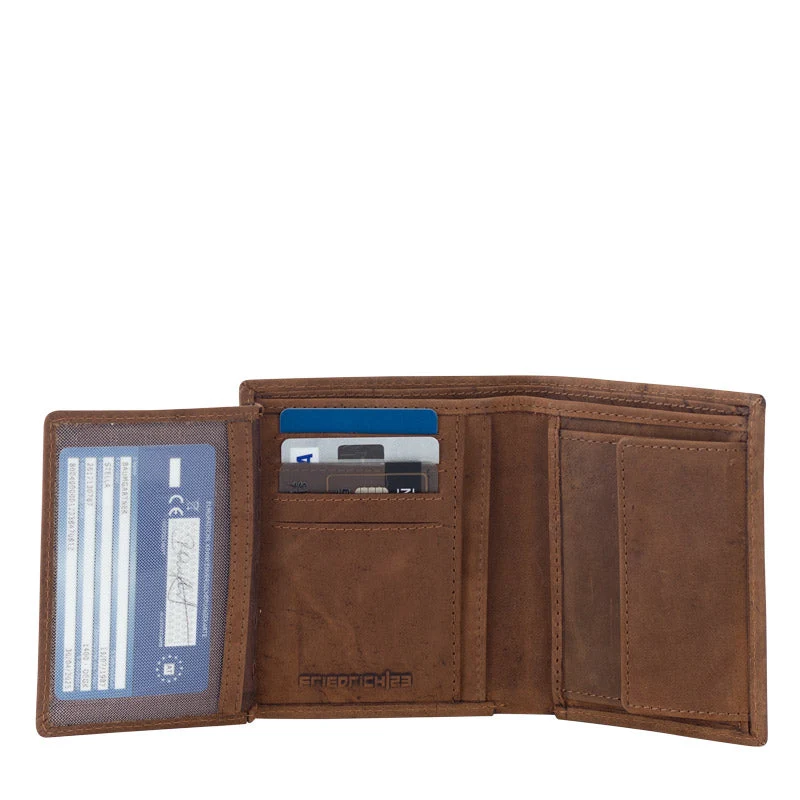 VINTAGE Geldbörse Herren HF aus Leder mit RFID