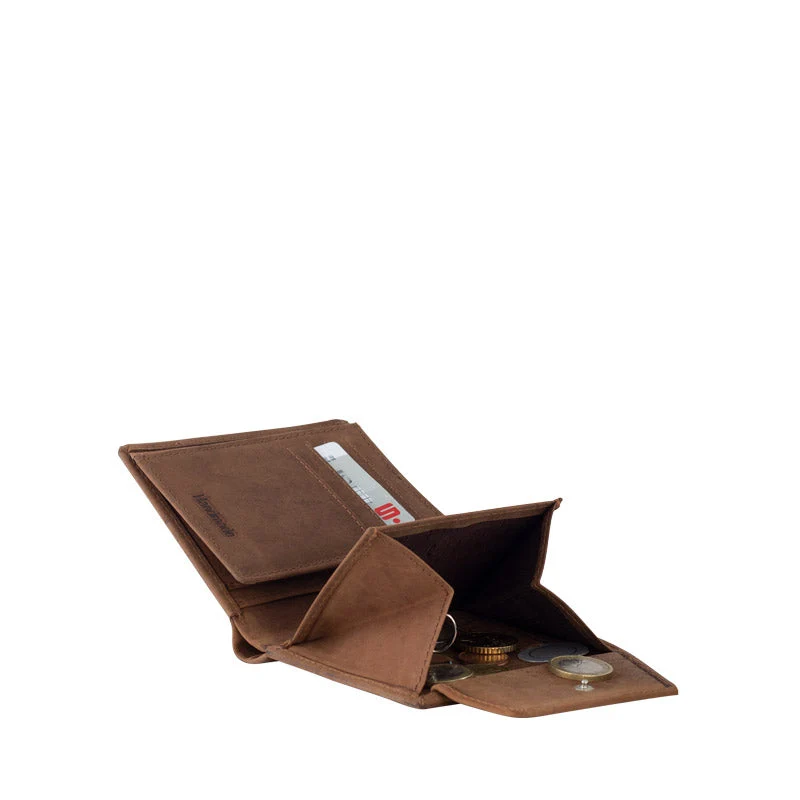 VINTAGE Geldbörse Herren HF aus Leder mit RFID