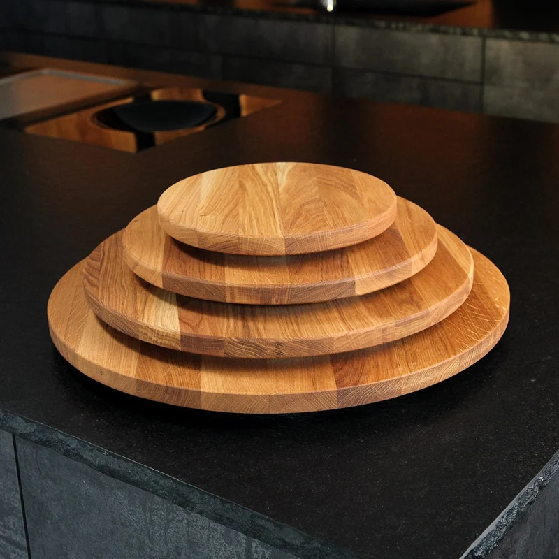 Solid Wood Serving Turntable