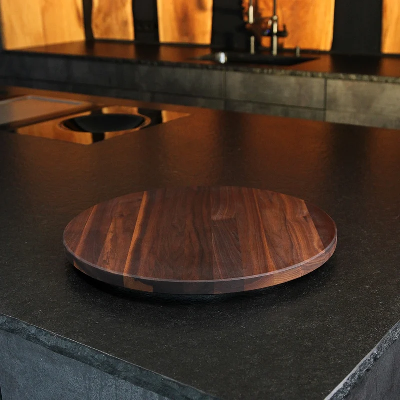 Solid Wood Serving Turntable