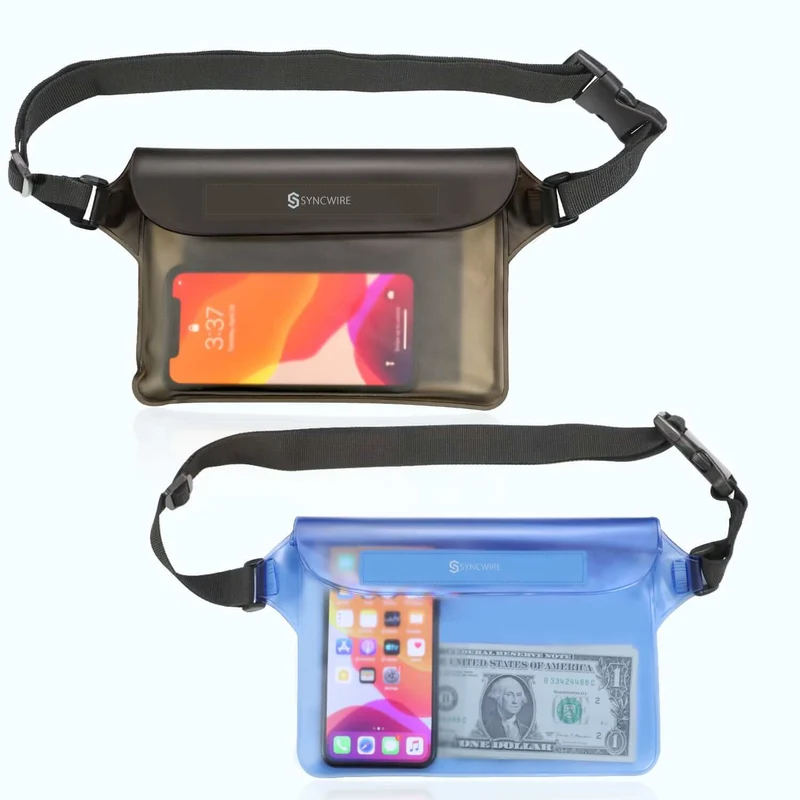 Wasserdichte Tasche mit verstellbarem Hüftgurt