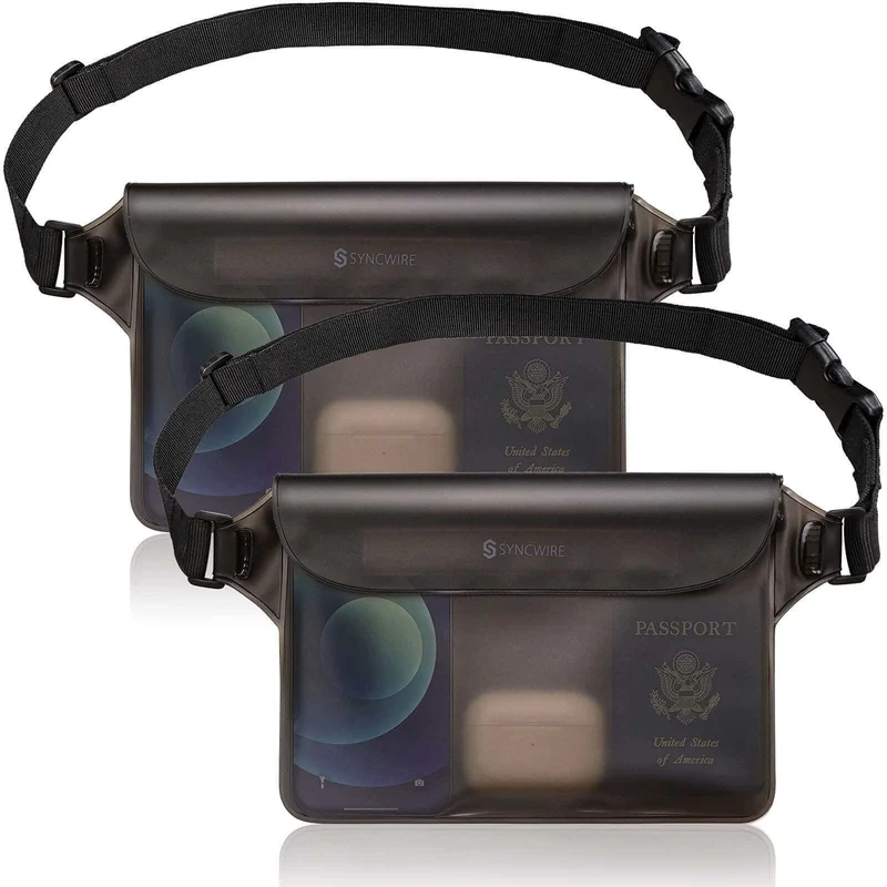 Wasserdichte Tasche mit verstellbarem Hüftgurt