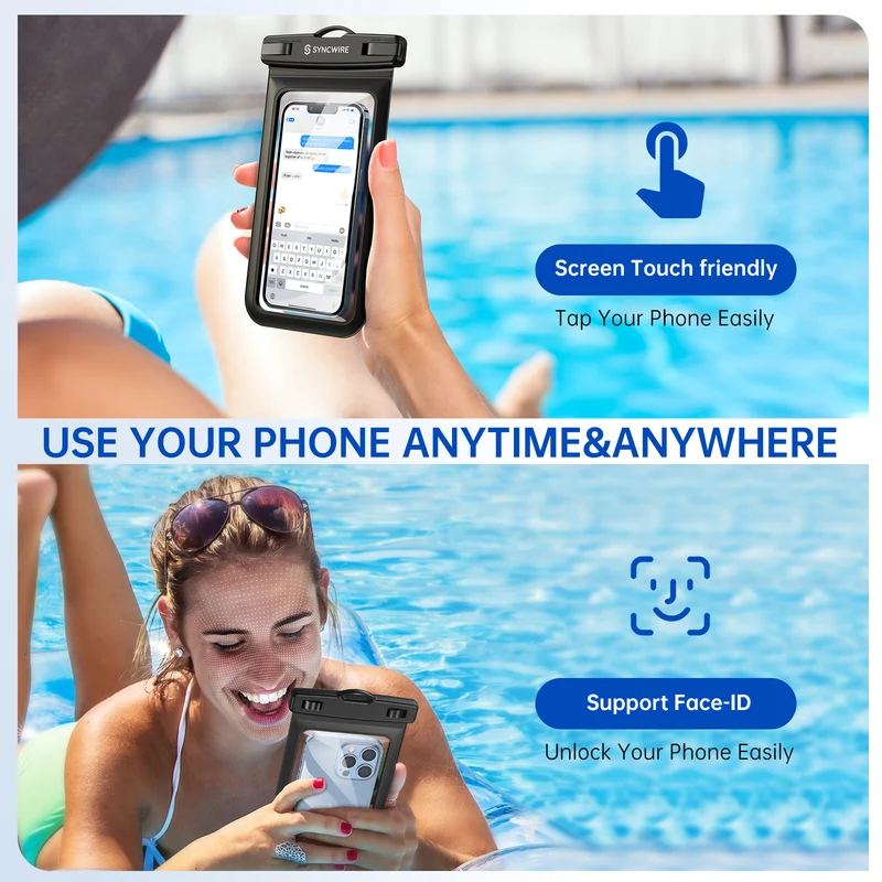 Einfache, wasserdichte Telefontasche
