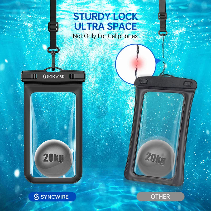 Einfache, wasserdichte Telefontasche