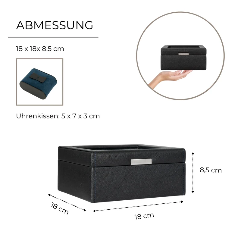 BOND CG Uhrenbox für 6 Uhren