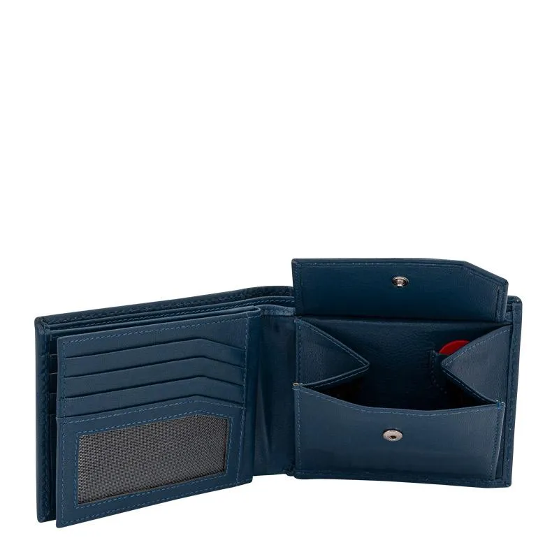 REDFORD Mini Geldbörse aus Leder mit RFID