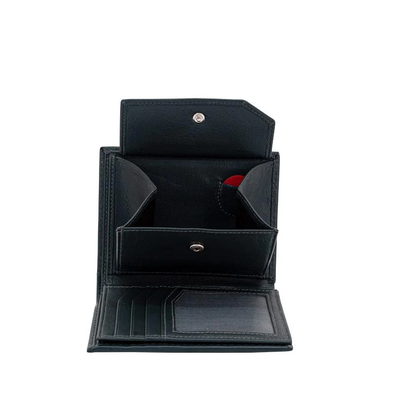 HIGH END Geldbörse HF blue aus Leder mit RFID