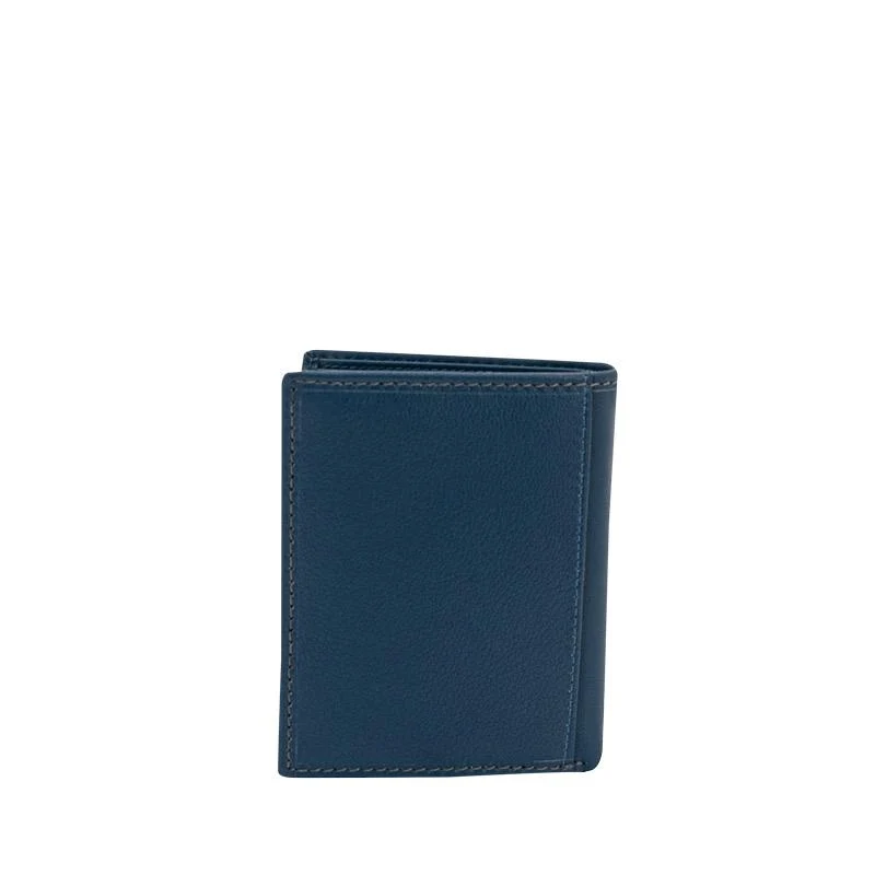 HIGH END Geldbörse HF blue aus Leder mit RFID