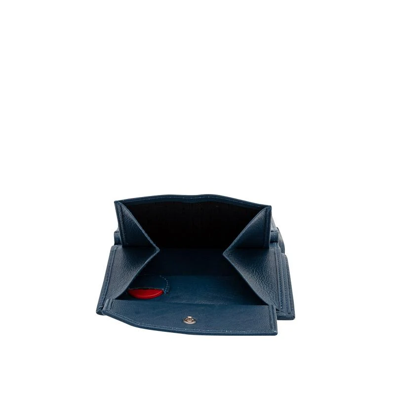 HIGH END Geldbörse HF blue aus Leder mit RFID