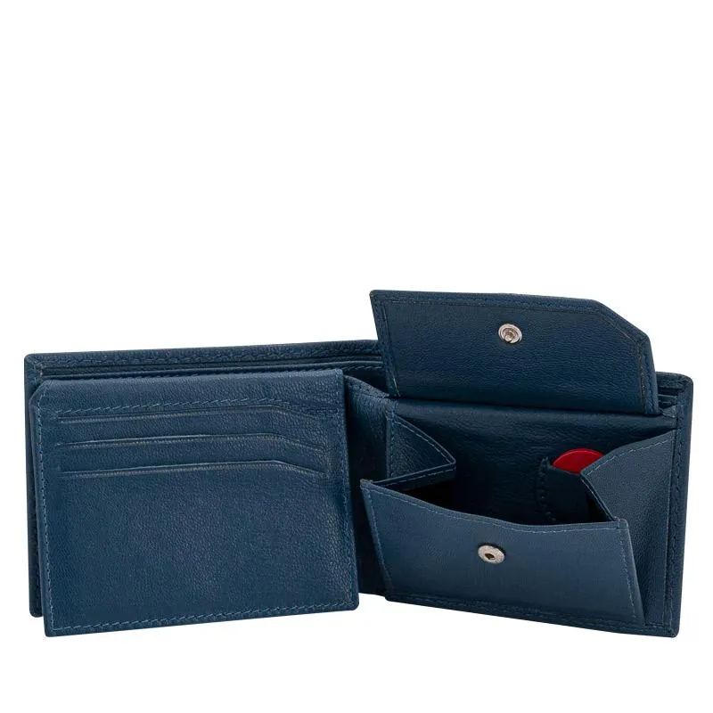REDFORD Mini Geldbörse aus Leder mit RFID