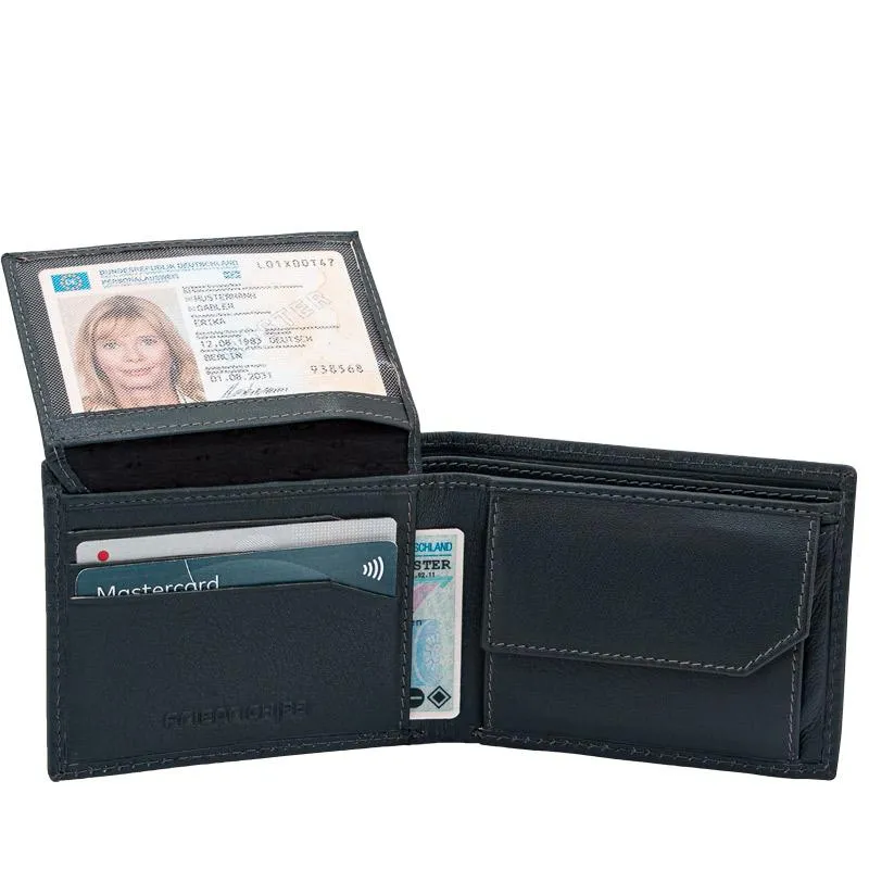 REDFORD Mini Geldbörse aus Leder mit RFID