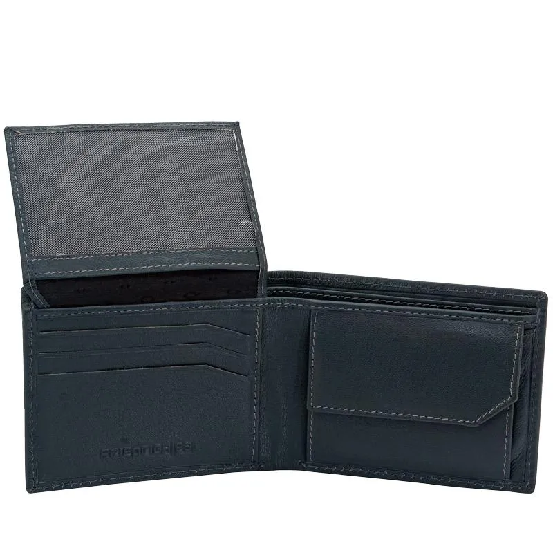 REDFORD Mini Geldbörse aus Leder mit RFID