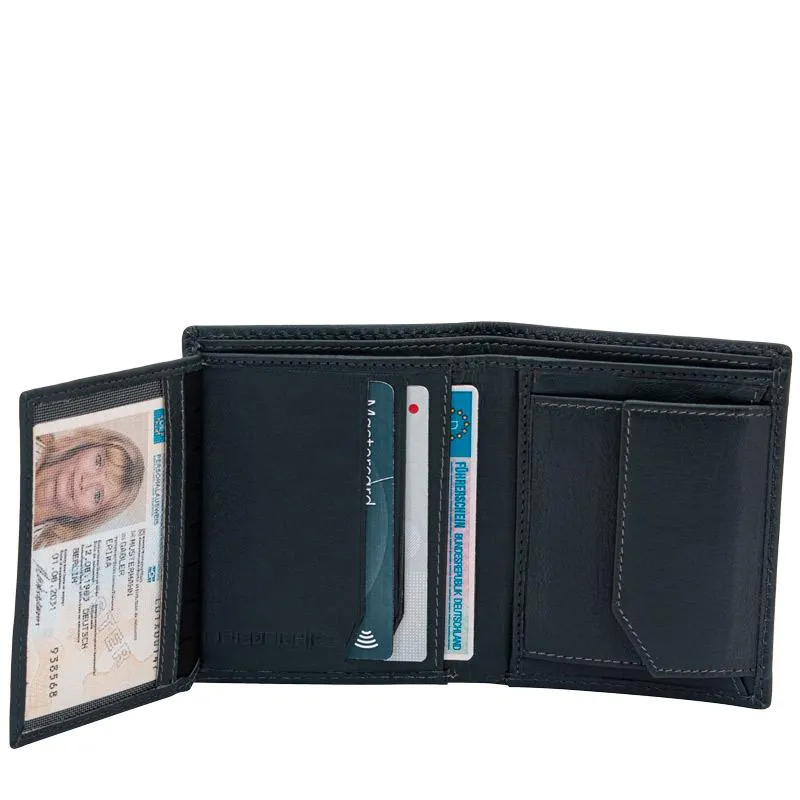 HIGH END Geldbörse HF aus Leder mit RFID