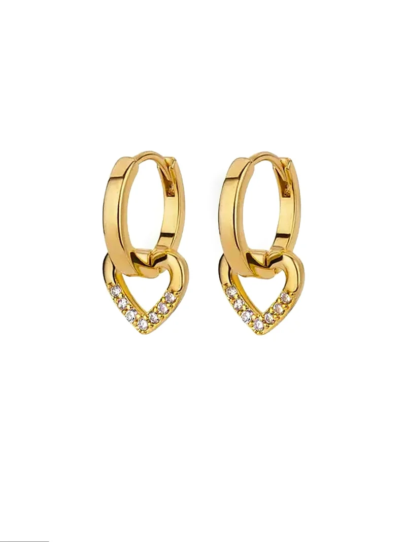 Lovely Heart Hoops