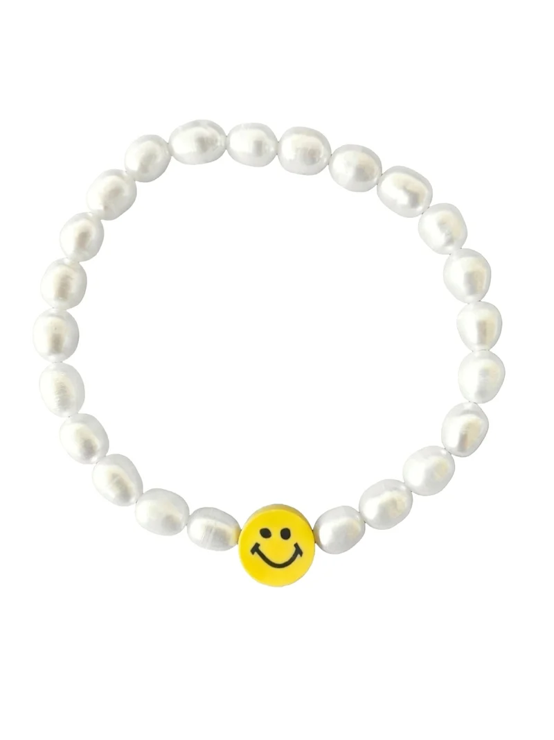 Sunshine Smiley Perlenarmband