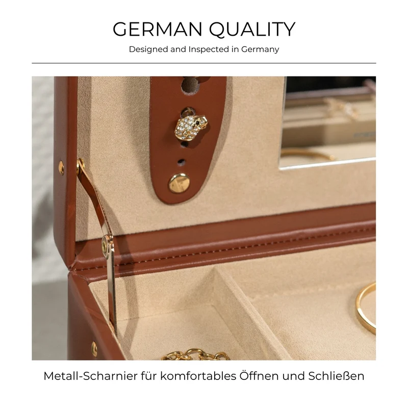 CORDOBA Schmuckkasten aus Leder