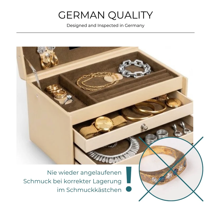 CORDOBA Schmuckkasten aus Leder
