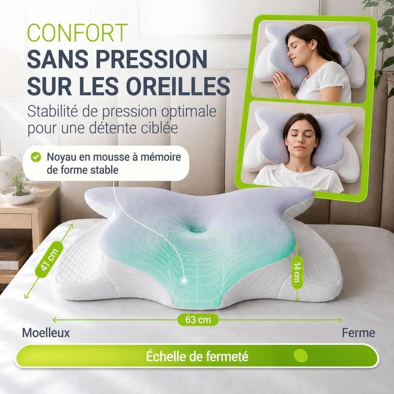 Nackenkissen orthopädisch aus Memory Foam