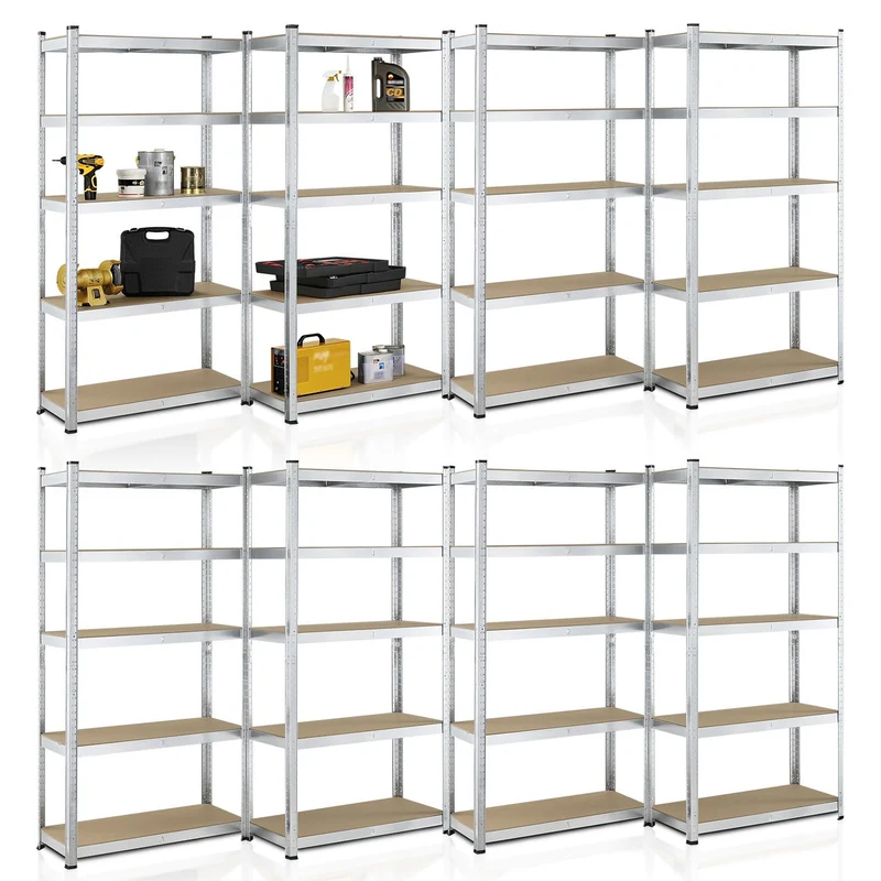 Lagerregal Basic 2er bis 8er Set 180 x 90 x 40 cm