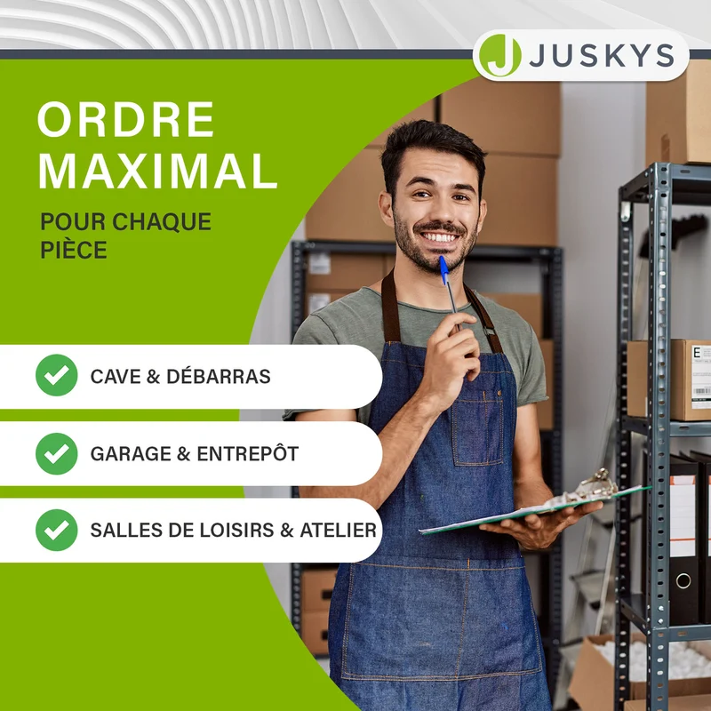 Lagerregal Basic 2er bis 8er Set 180 x 90 x 40 cm