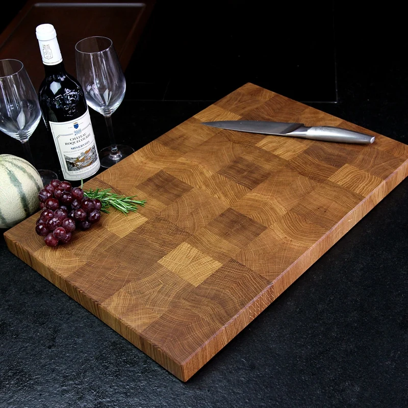 Oak End Grain Cutting Board