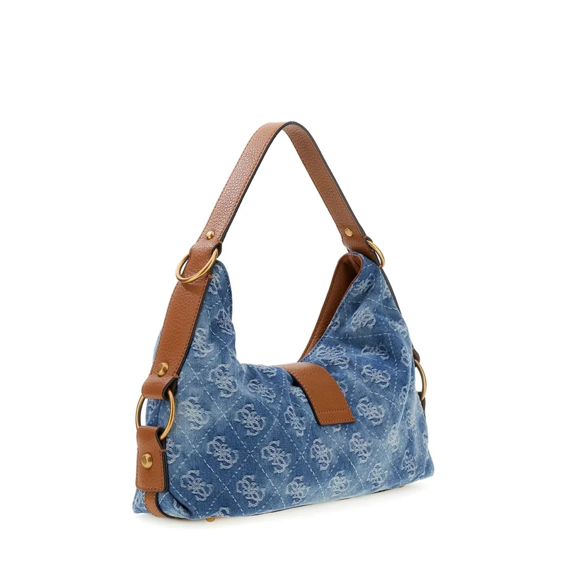 Guess Camden Denim Logo Schultertasche HWDB93-8180-DLP