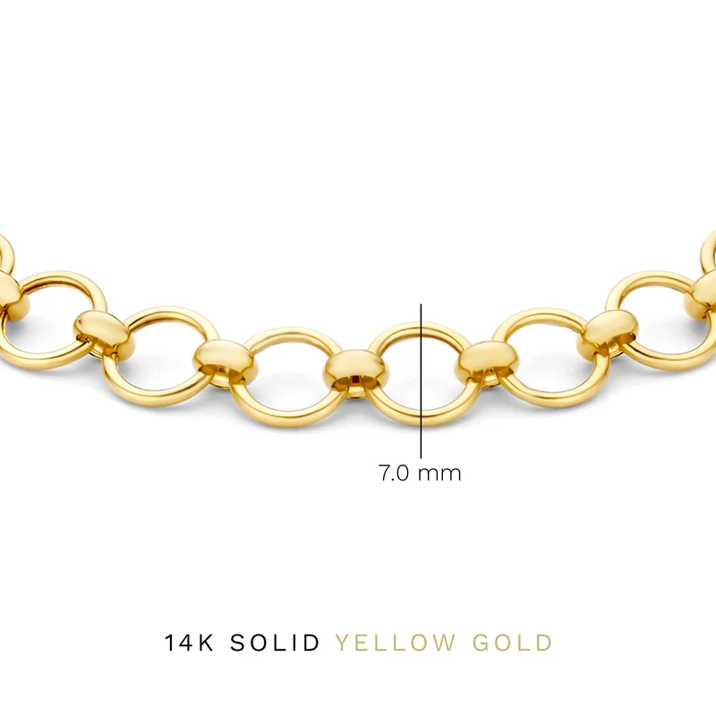 Isabel Bernard Belleville Axelle 14 Karat | Gold Kette Armband IB320136