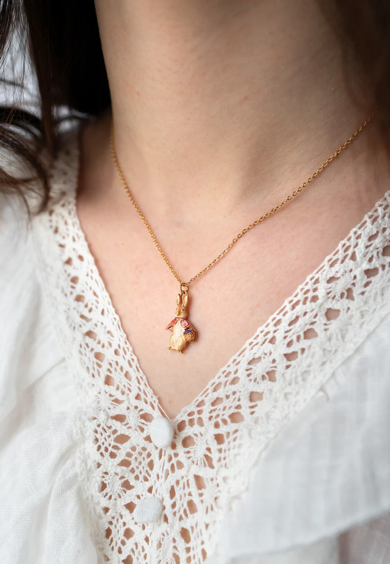 Fable England x Peter Rabbit Cotton-tail Necklace