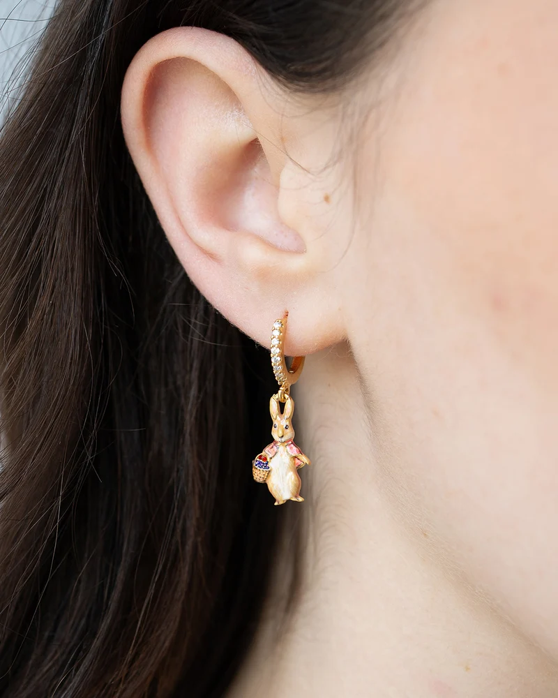 Fable England x Peter Rabbit Cotton-tail Earrings