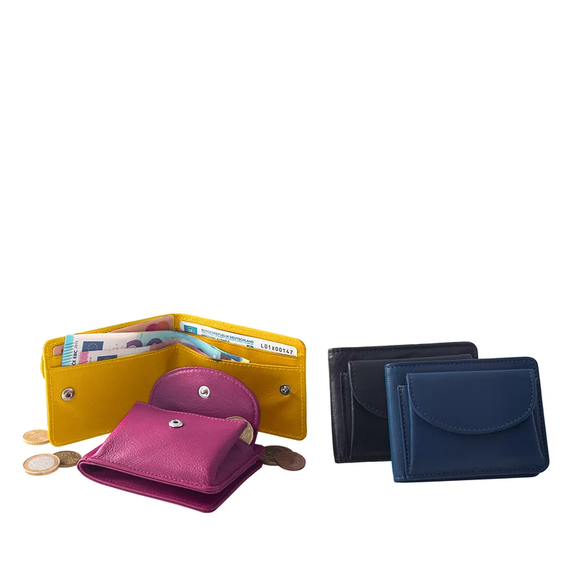 MINI Geldbörse aus Leder mit RFID