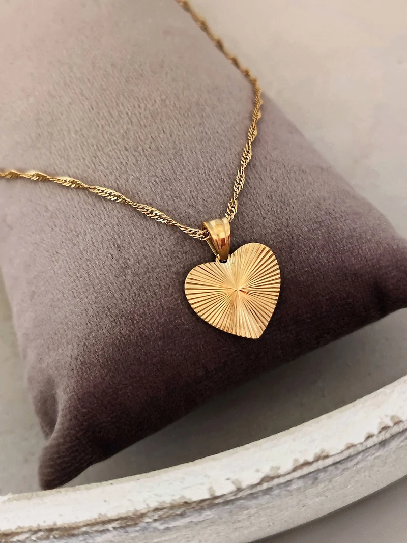 Shiny Heart Halskette