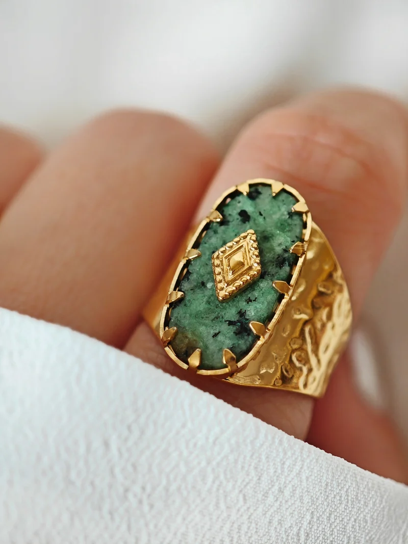 Green Indian Ring