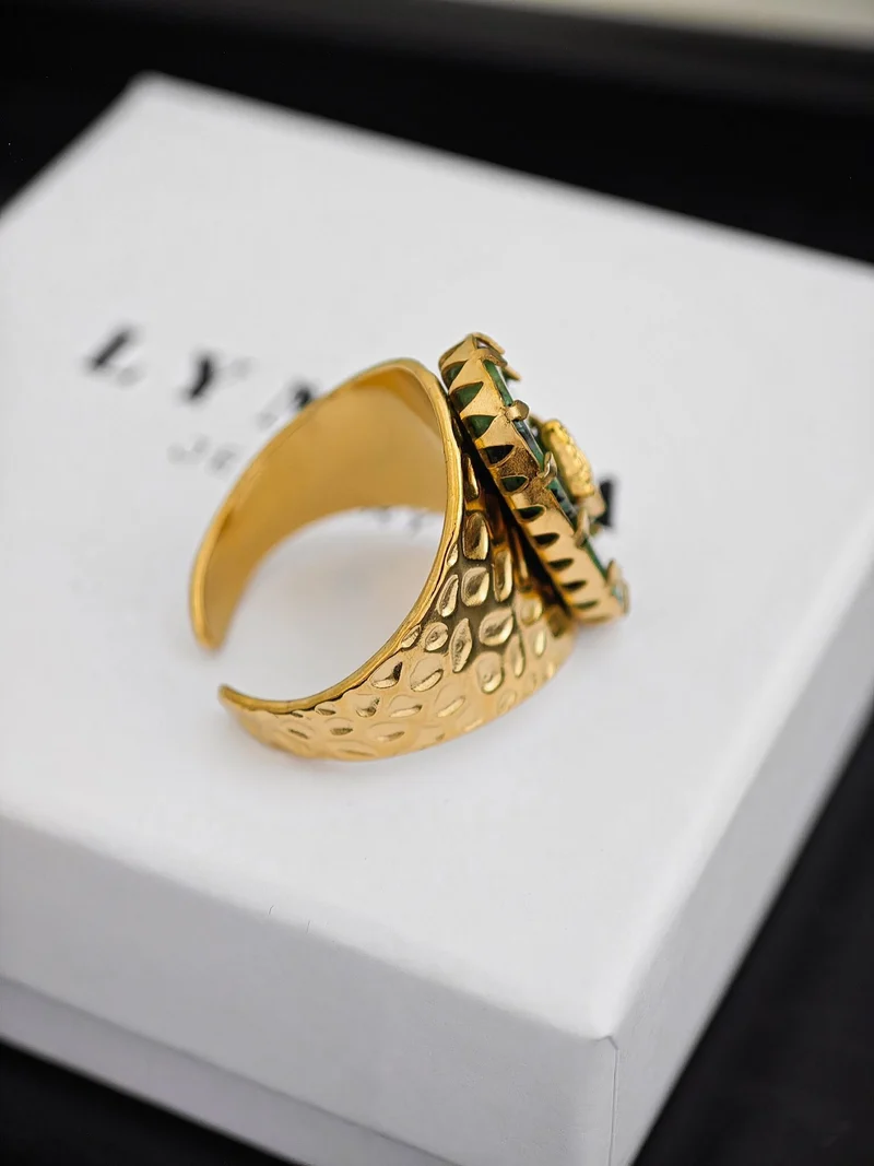 Green Indian Ring
