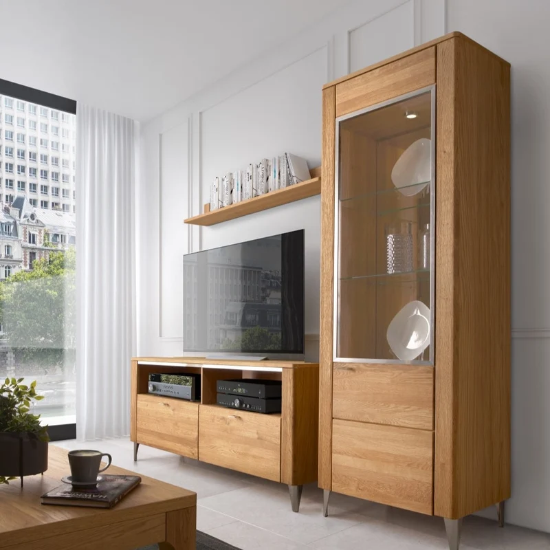 Wandregal aus Eichenholz LATINA 35 | LoftStory