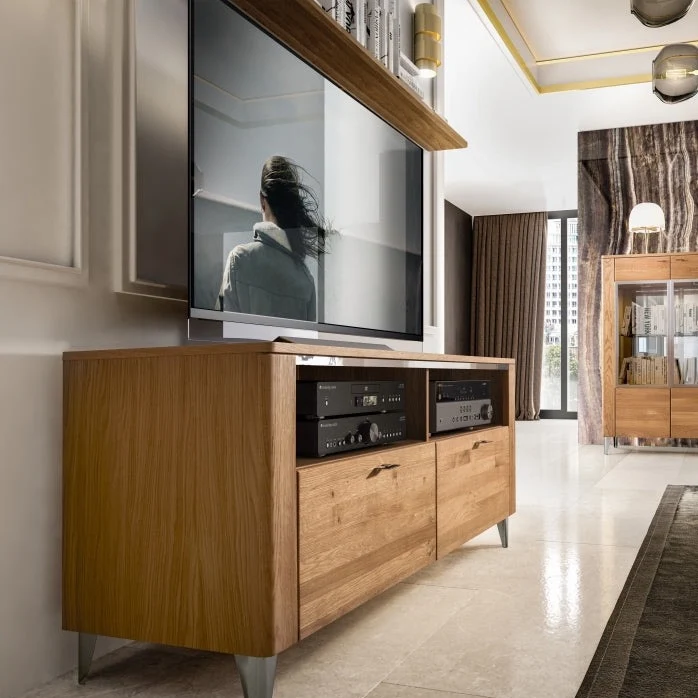 Wandregal aus Eichenholz LATINA 35 | LoftStory