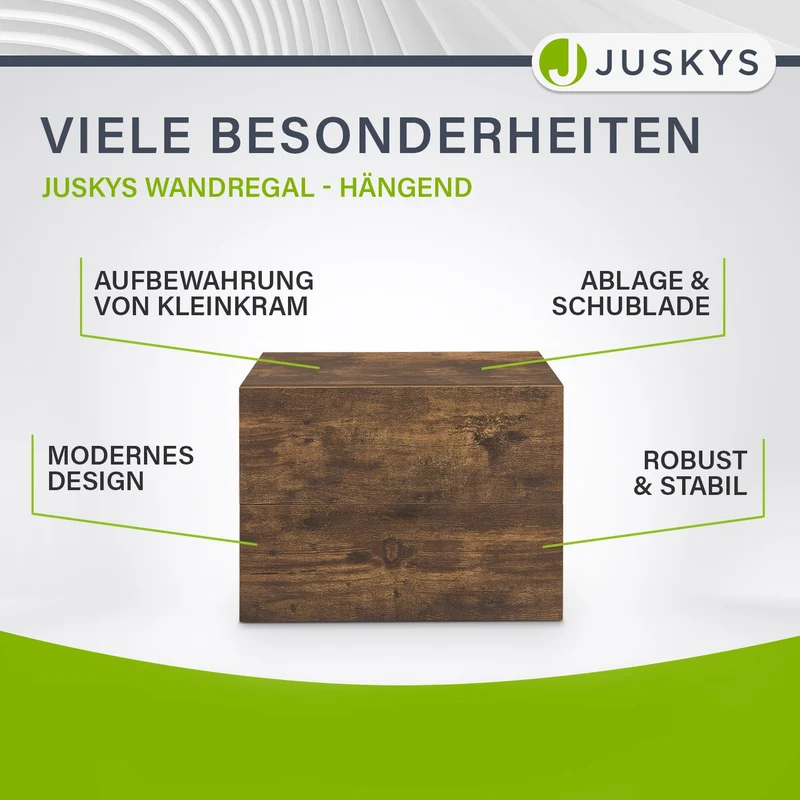 Wandschrank Nachttisch hängend