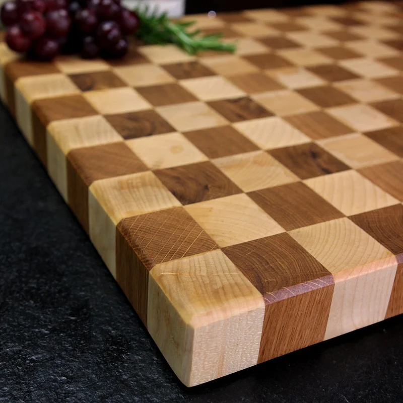 Checkerboard End Grain Cutting Board
