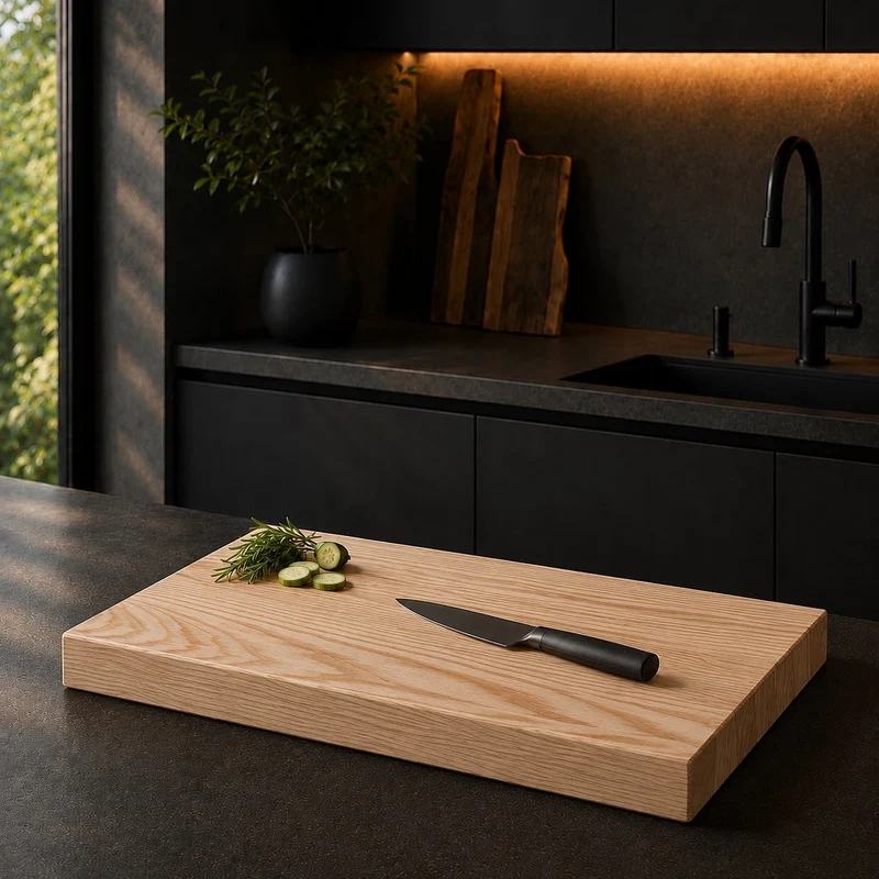 Solid Ash Cutting Board