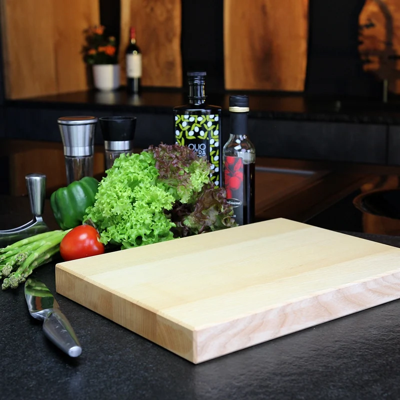 Solid Ash Cutting Board