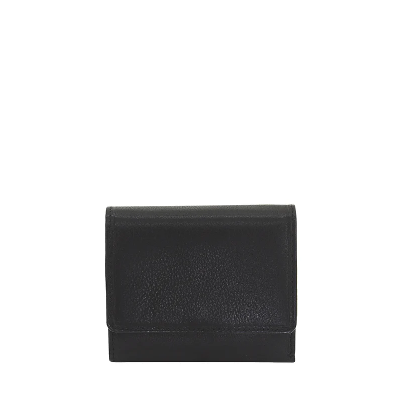 SECRET LINE Geldbörse aus Leder mit RFID