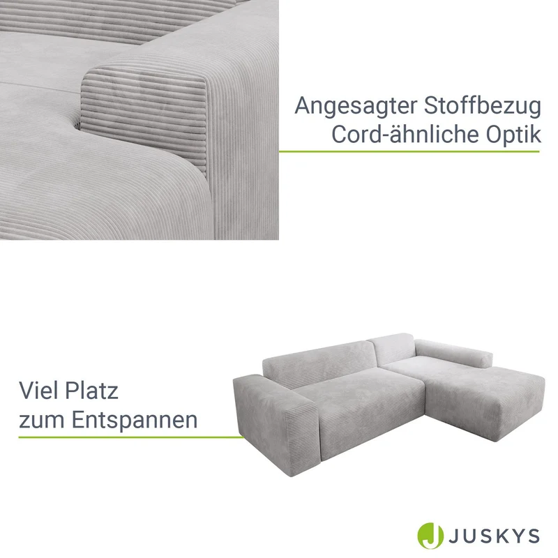 Sofa in L-Form Vals