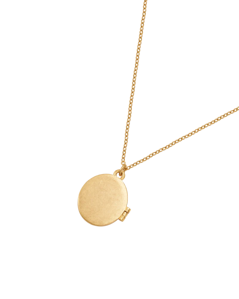 Running Bunny Locket Necklace