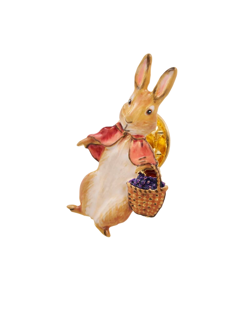 Fable England x Peter Rabbit Cotton-tail Brooch