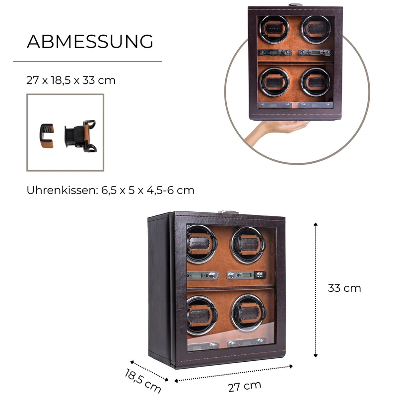 BOND Uhrenbeweger für 4 Uhren