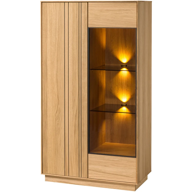 Vitrine aus Eichenholz JOIN 15 | LoftStory